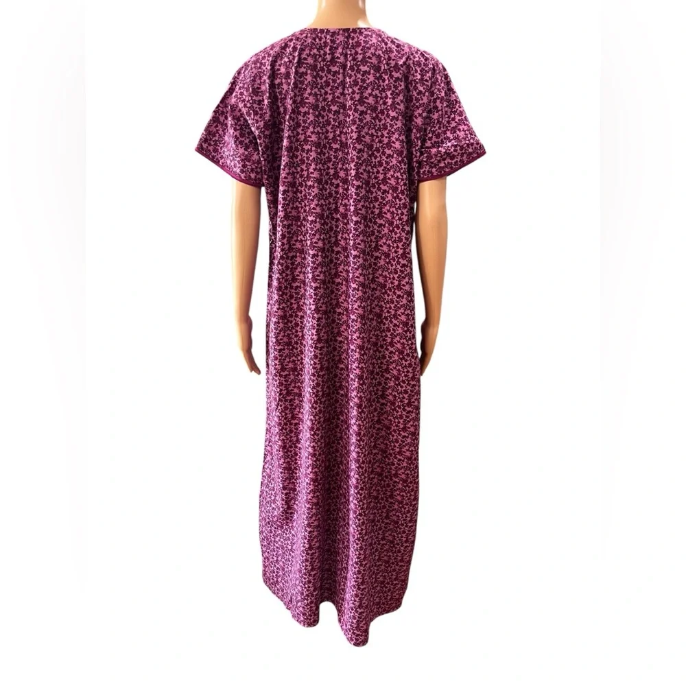 Marshal Nighties patio maxi kaftan muumuu vintage loungewear -L
